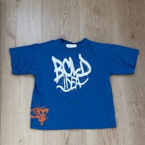 Bold Idea Blue Kids T-Shirt